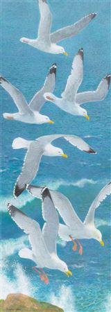 Seagulls by Douglas Allen - Auction record, sale price, and art valuation. Compare with similar artists and explore comparable artworks.