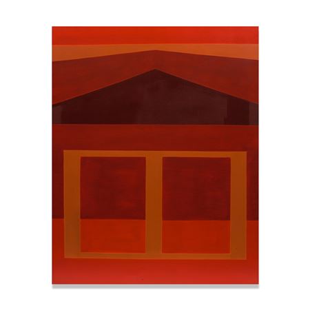 Western Landscape (Red & Ochre) by Felrath Hines - Auction record, sale price, and art valuation. Compare with similar artists and explore comparable artworks.