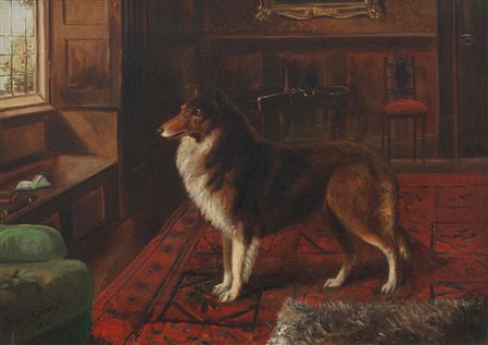 'High Life' - Old English Sheep Dog 'Rufford Ormonde', Pierpont Morgan's hero dog