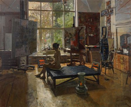 Nude in Oriel Studio