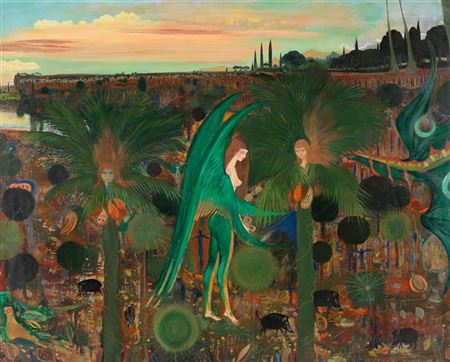City in the Clouds by George Jardine - Auction record, sale price, and art valuation. Compare with similar artists and explore comparable artworks.