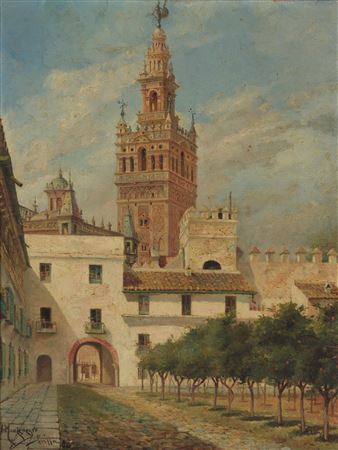 Views of Seville; Casa de Pilatus and Patio de las Banderas (2)