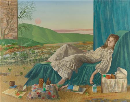 Ophelia II by Graham Arnold - Auction record, sale price, and art valuation. Compare with similar artists and explore comparable artworks.