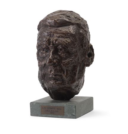 Portrait Head of L.S. Lowry