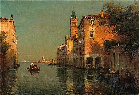 Evening shadows, Venice