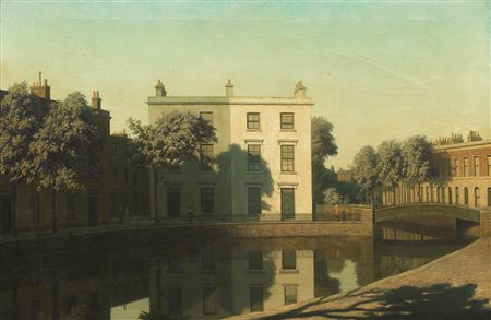 London Reflections by Algernon Cecil Newton - Auction record, sale price, and art valuation. Compare with similar artists and explore comparable artworks.