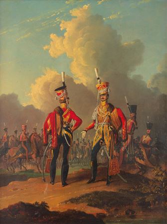 Hussars of the Russian Imperial Guard by William Heath - Auction record, sale price, and art valuation. Compare with similar artists and explore comparable artworks.