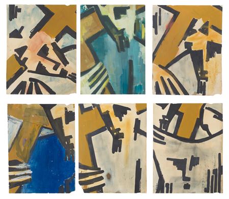 Crucifixion series (6) by Uche Okeke - Auction record, sale price, and art valuation. Compare with similar artists and explore comparable artworks.