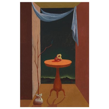 Souvenir of Nevada, 1943 by Helen Lundeberg - Auction record, sale price, and art valuation. Compare with similar artists and explore comparable artworks.