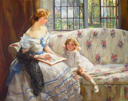 Once upon a time by Mary Ethel Young Hunter - Auction record, sale price, and art valuation. Compare with similar artists and explore comparable artworks.