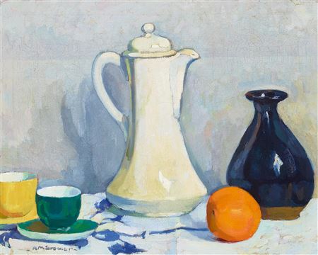 Still Life with Orange