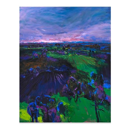 Central Valley Storm by Henrietta Berk - Auction record, sale price, and art valuation. Compare with similar artists and explore comparable artworks.