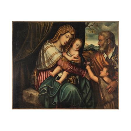 Sainte Famille avec Saint Jean Baptiste