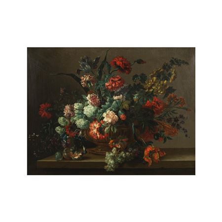 Fleurs dans un vase de bronze avec quelques fruits auprès by Charles Gilles Dutillieu - Auction record, sale price, and art valuation. Compare with similar artists and explore comparable artworks.