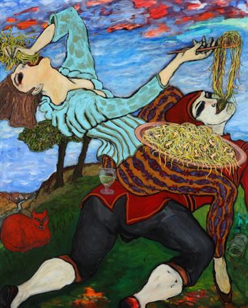 Sample artwork by Karen Kjaer Laursen (Born 1954), known for painting - View similar artists and auction records