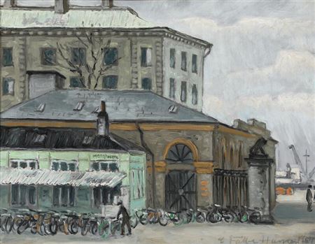 Scenery from Toldboden. by Carl Falbe-Hansen - Auction record, sale price, and art valuation. Compare with similar artists and explore comparable artworks.