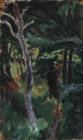 View from Grib Skov, summer