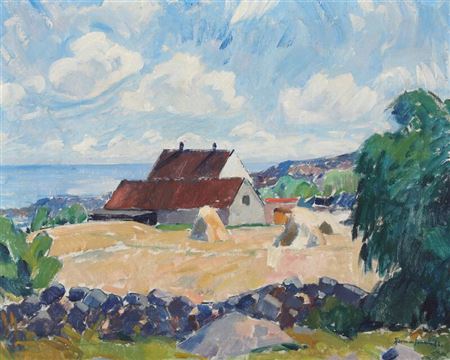 Landscape, Bornholm.