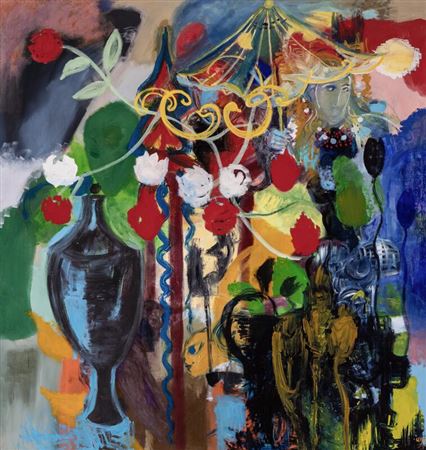 “Promenade - den blå tulipan” by Ursula Reuter Christiansen - Auction record, sale price, and art valuation. Compare with similar artists and explore comparable artworks.