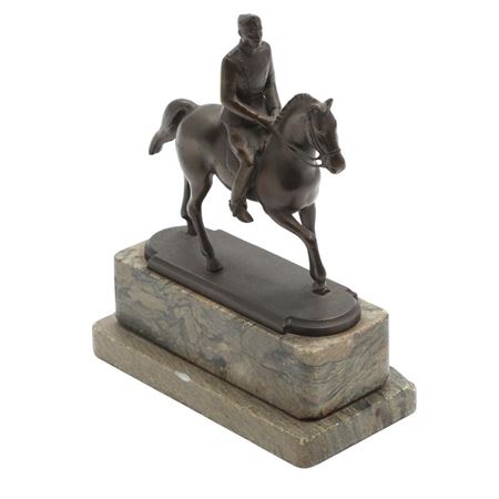 King Christian X on his horse
