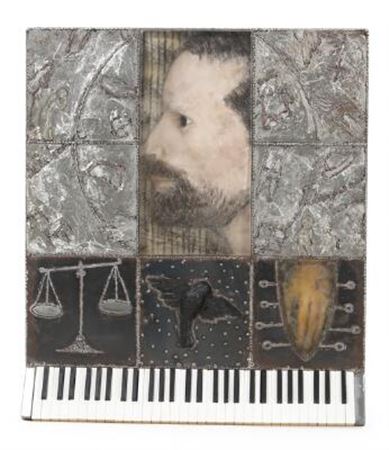 The artist's self portrait.
