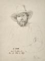 Portrait of Frederik Rohde (1816–1886).
