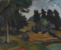 Forest scene.