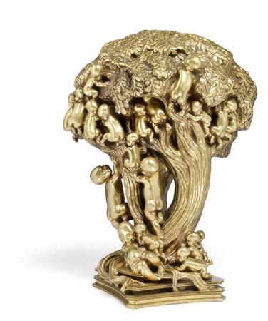 “Træet og børnene” (The tree and the children), also called “Eventyrtræet” (The fairytale tree) by Kai Nielsen - Auction record, sale price, and art valuation. Compare with similar artists and explore comparable artworks.