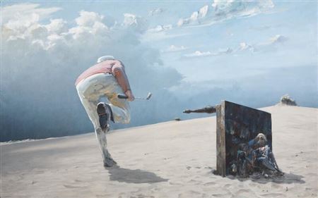 Sample artwork by Poul Anker Bech (1942 - 2009), known for painting - View similar artists and auction records