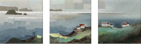 Three landscapes from The Faroe Islands.(3)