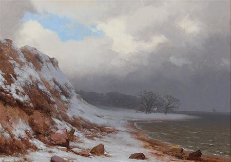 A winter's day on the coast of North Zealand