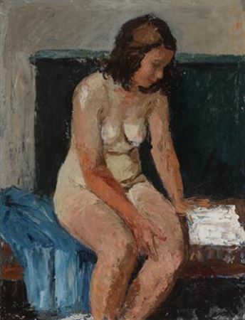 Naked woman by Bengt Koch - Auction record, sale price, and art valuation. Compare with similar artists and explore comparable artworks.