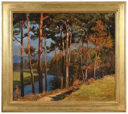 Sunlit Trees, 1922