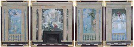 Schrafft Mural Maquettes (4)