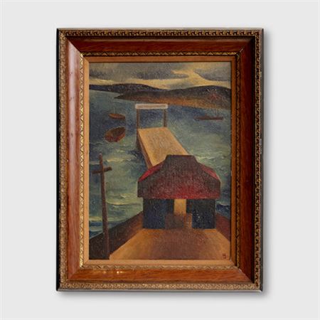 Longnose Point Wharf, 1943
