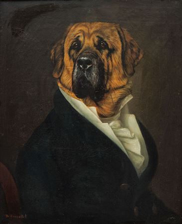 Portrait of a dog