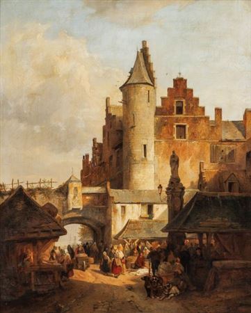 Fish market, Antwerp