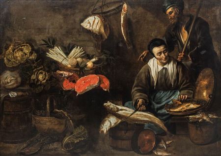 Market scene, 1649