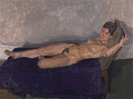 Reclining nude (circa 1954)