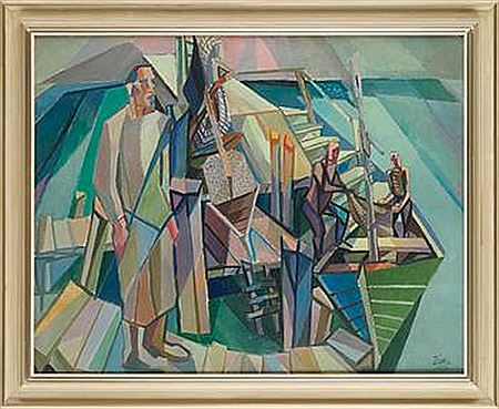 Fisherman by Gosta Diehl - Auction record, sale price, and art valuation. Compare with similar artists and explore comparable artworks.