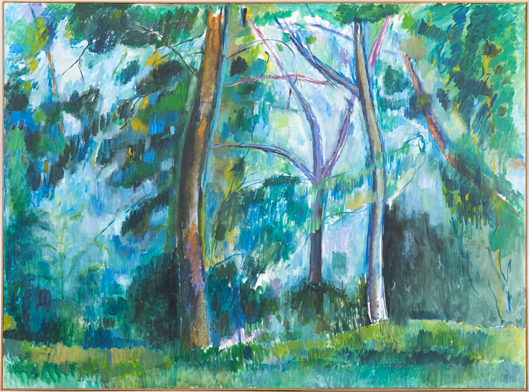 Verdant Landscape by Leopold Fare - Auction record, sale price, and art valuation. Compare with similar artists and explore comparable artworks.