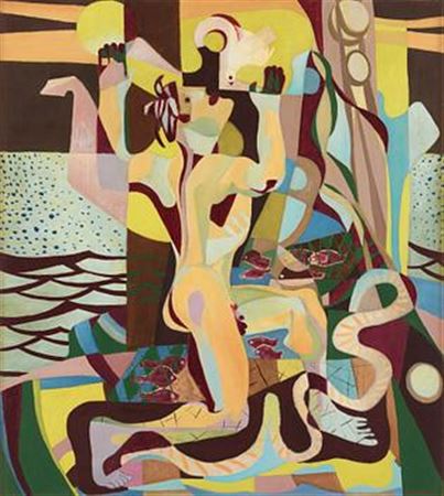 "Sjömannen och friheten" by Lambert Werner - Auction record, sale price, and art valuation. Compare with similar artists and explore comparable artworks.
