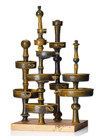 Fountain by Stig Lindberg - Auction record, sale price, and art valuation. Compare with similar artists and explore comparable artworks.