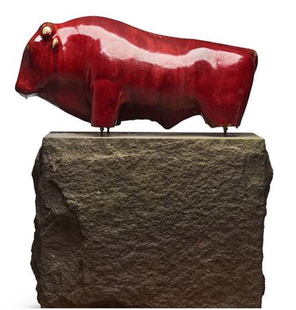 Bull by Ulla & Gustav Kraitz - Auction record, sale price, and art valuation. Compare with similar artists and explore comparable artworks.