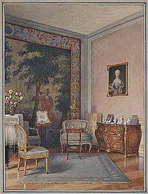 Interior from the von Leithner Family Parsonage