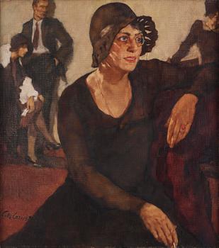 Polly Tieck by Lotte Laserstein - Auction record, sale price, and art valuation. Compare with similar artists and explore comparable artworks.