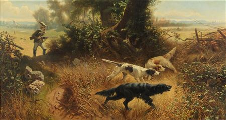 Hunt in the countryside