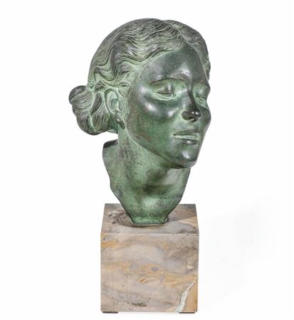Portrait of his wife (Angela Colasanti)