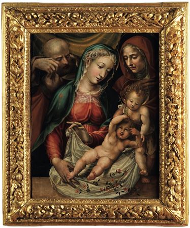 Holy Family with St. John and St. Anne
