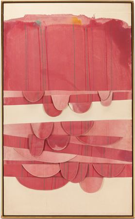 Untitled Abstract by Victor Huggins - Auction record, sale price, and art valuation. Compare with similar artists and explore comparable artworks.